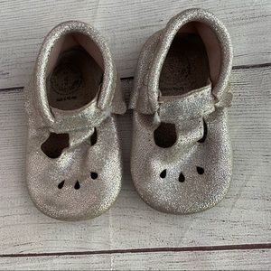 Freshly Picked Glitter Hard Soled Mary Janes sz 5